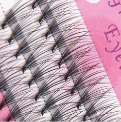 Stars Colors Eye Lashes Rzęsy Kępki Rzęs Jedwabne Naturalne Gęste 60 szt. 12 mm