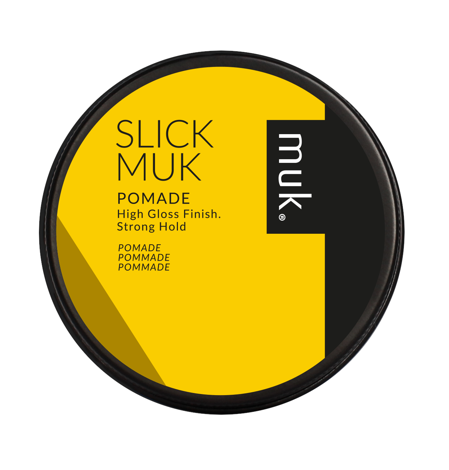 Muk Slick Pomade Pomada Duo, Zestaw, Nabłyszczająca i Elastyczna do Stylizacji 95g + 50g