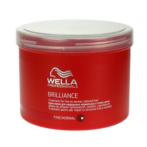 Wella Invigo Brilliance For Fine/Normal Hair Maska do Włosów Farbowanych Cienkich i Normalnych 500ml