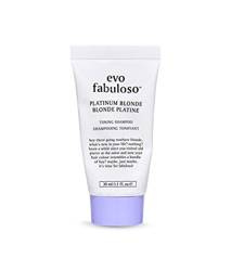 EVO Fabuloso Platinium Blonde Toning Shampoo - Szampon Niwelujący Żółte i Miedziane Odcienie 30ml