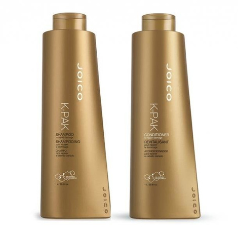 Joico K-Pak Shampoo, Conditioner, Zestaw Regenerujący, Szampon, Odżywka, 2x 1000ml