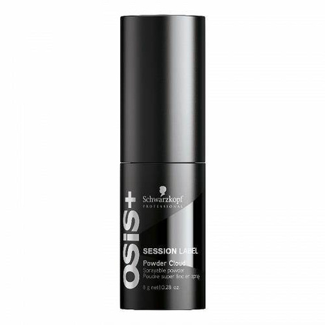 Schwarzkopf Osis Session Label Powder Styling Dust - Perfumowany, Matujący Puder w Sprayu, 8g