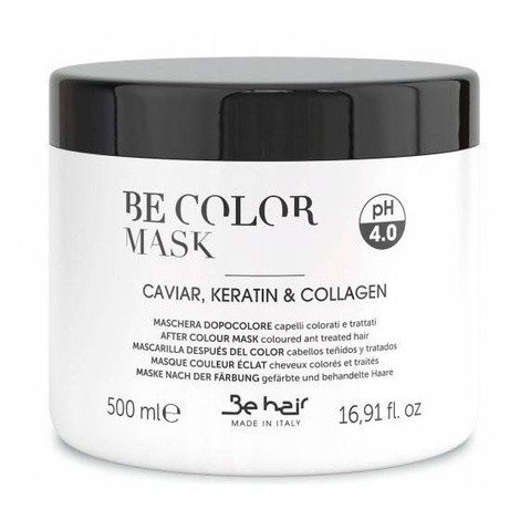 Be Color Mask - Maska po Koloryzacji dla Włosów Farbowanych z Kawiorem, Keratyną i Kolagenem 500ml