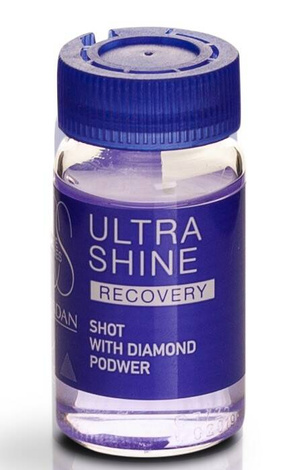 Lendan Ultra Shine Recovery Zestaw Ampułkek, Ultra Naprawczy Koncentrat Wzmacniający Włosy z Efektem Blasku, 6x10ml