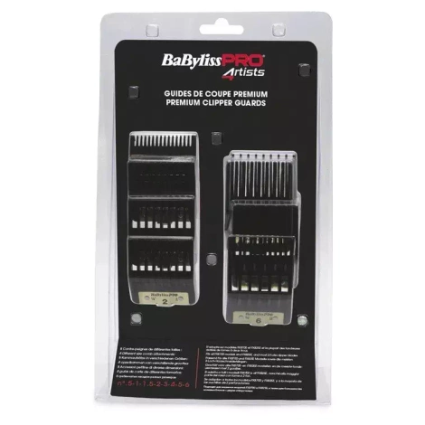 BaByliss PRO 4rtist Nakładki Dystansowe Premium z Metalowym Klipsem 8 szt. FX8700E, FX8705E, FX825E