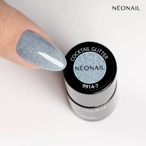 NeoNail Lakier Hybrydowy - 9914 - 7.2ml - Cocktail Glitter