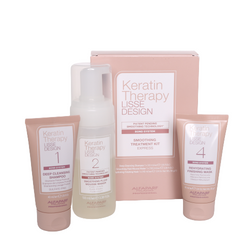 Alfaparf Lisse Design Keratin Therapy Smoothing Treatment Kit Express, Zestaw, Keratynowe Prostowanie Włosów Metoda Ekspresowa