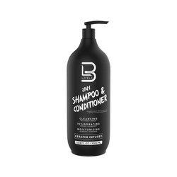 L3VEL3 2-IN-1 SHAMPOO & CONDITIONER - Szampon i Odżywka Regenerująca Dla Mężczyzn, 1000ml