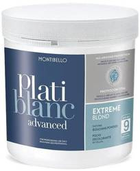 Montibello Platiblanc Advanced Extreme Blond - Bezpyłowy Rozjaśniacz Do 9 Tonów, 500g