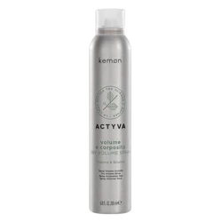 Kemon Actyva Volume e Coposita Dry Volume Spray Suchy Spray nadający włosom objętość i teksturę 200ml