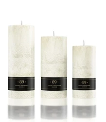Aromatic 89 Świeca z Wosku Palmowego Okrągła, Midi, Średnia - Infinity Flow