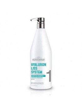 Placenta Life Lisso Keratimask Hyaluron Liss System Purifying Shampoo, Szampon Oczyszczający o Zasadowym pH, 1000ml