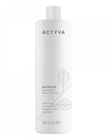 Kemon Actyva Purezza Scalp With Dandruff Szampon z Peelingiem do Suchej Skóry Głowy z Łupieżem 1000ml