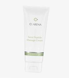 Clarena Sensi Peptide Massage Cream, Krem do Masażu Twarzy, Szyi i Dekoltu do Cery Wrażliwej, 200ml