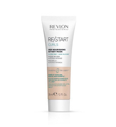 Revlon Restart Curls Nourishing Mask, Maska Nawilżająca do Włosów Kręconych, 30ml