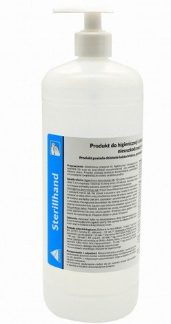 Sterillhand Preparat do Higienicznej i Chirurgicznej Dezynfekcji Rąk 1000ml
