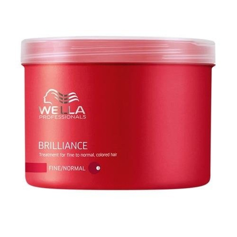 Wella Invigo Brilliance For Thick Hair Maska do Włosów Farbowanych Grubych 500ml