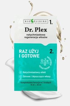 Bioelixire Saszetki Regenerujące do Włosów Zniszczonych, Kuracja z Plexem, 10ml + 30ml