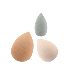 Lussoni Raindrop Large Sponge Zestaw 3gąbek do Makijażu Bez Lateksu