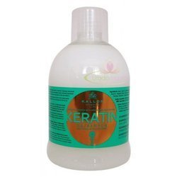 Kallos Keratin Szampon do Włosów z Keratyną i Proteinami mleka 1000ml