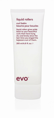 EVO Liquid Rollers Curl Balm - Balsam do Stylizacji Włosów Kręconych, Nadaje Skręt 200ml + 30ml Gratis