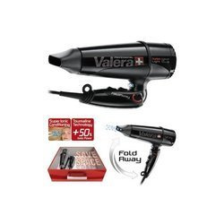 Valera Swiss Light 5400 Fold-Away Ionic Profesjonalna Składana Cicha Suszarka do Włosów z Generatorem Jonów 2000W Czarna