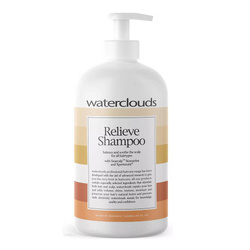 Waterclouds Relieve Shampoo, Nawilżający i Kojący Szampon do Włosów Suchych, 1000ml