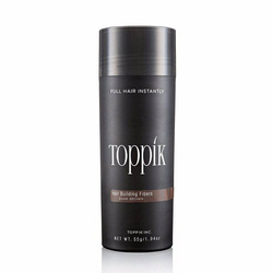 Toppik Hair Building Fibers Dark Brown Mikrowłókna Puder Zagęszczający Włosy Ciemny Brąz 55g
