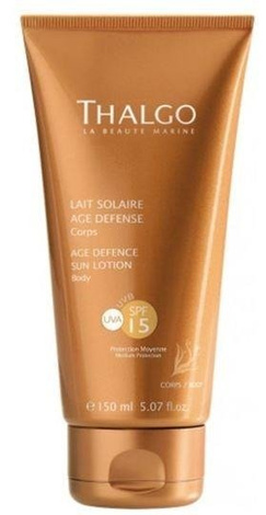 Thalgo Age Defence Spf15 Sun Lotion Przeciwzmarszczkowe Mleczko do Opalania Spf 15 z Filtrem Uv 150ml