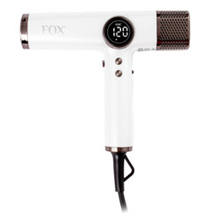 Fox Pearl Profesjonalna Suszarka do Włosów z Jonizacją, Silnik Bezszczotkowy, 1800W