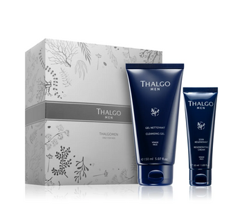 Thalgo Thalgomen Only For Men, Zestaw, Regenerating Cream, Krem Przeciwzmarszczkowy Dla Panów, 50ml + Żel Oczyszczający 150ml