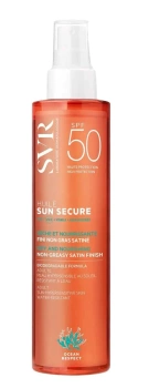 SVR Sun Secure Huile, Suchy Olejek Ochronny Przed Słońcem do Twarzy i Ciała, SPF50+, 200ml