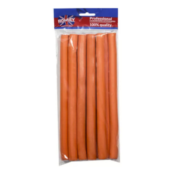 Elastyczne Pomarańczowe Papiloty Do Fal Loków Ronney 16/240mm 10 sztuk