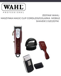 Wahl Professional Zestaw Magic Clip Cordless, Mobile Shaver, Szczotka Fade, Kartacz