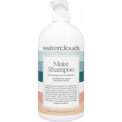 Waterclouds Moist Shampoo, Nawilżający Szampon do Włosów Suchych z Keratyną, 1000ml