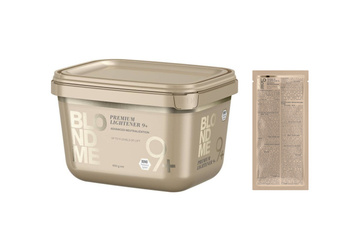 Schwarzkopf BlondMe Bond Protection Lightener Rozjaśniacz do 9+ Tonów 450g + Gratis 30gr