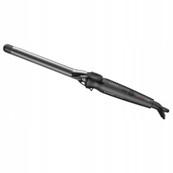 Ga.Ma Italy Salon Cur, Tytanowa Lokówka ze Srebrem, Regulacja Temperatury, 19mm