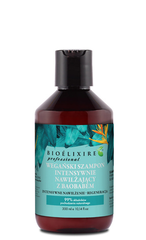 Bioelixire Baobab Wegański Szampon Nawilżający 300ml