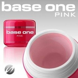 Silcare Base One Uv Gel Builder Pink Żel Budujący Różowy Samopoziomujący Jednofazowy 15g