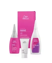 WELLA PROFESSIONALS WAVE Creatine + Wave IT (C) Zestaw do Trwałej Ondulacji, Włosy Farbowane