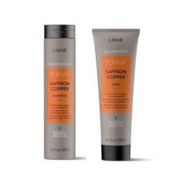 Lakme Tkn Retail Pack Refresh Copper, Zestaw Szampon i Maska Odświeżająca Kolor Miedziany, 300ml, 250ml