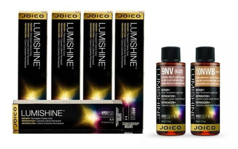 JOICO Lumishine Liquid - Półtrwała farba regenerująca włosy z PLEXEM, w olejku, BEZ AMONIAKU, 60ml