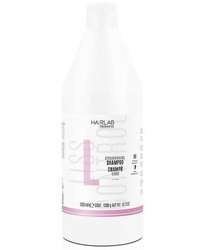 Salerm HairLab Liss Control Shampoo, Wygładzający Szampon z Keratyną Wygładzający Włosy, 1200ml + Pompka