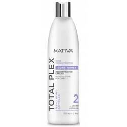 Kativa Total Plex Conditioner, Silnie Regenerująca Odżywka do Włosów z Plexem, 355ml