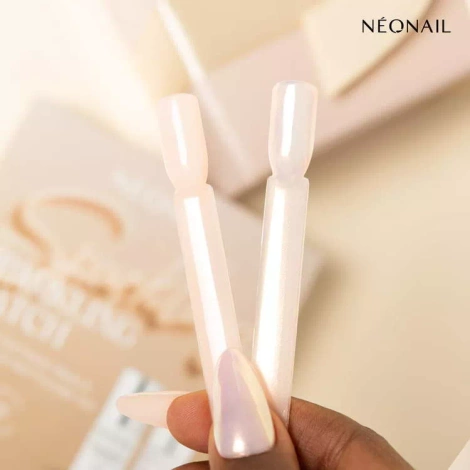 Neonail Zestaw Baza Hybrydowa 7,2 ml + Pyłek w Płynie 6,5 ml – Lśniące Paznokcie nie Tylko od Święta