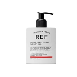 REF Colour Boost Masque Radiant Red, Organiczna Maska Odświeżająca Kolor Włosów Intensywny Czerwony, 200ml