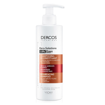 Vichy Dercos Kera-Solutions Repairing Shampoo, Szampon Regenerujący do Włosów Suchych i Zniszczonych 250ml