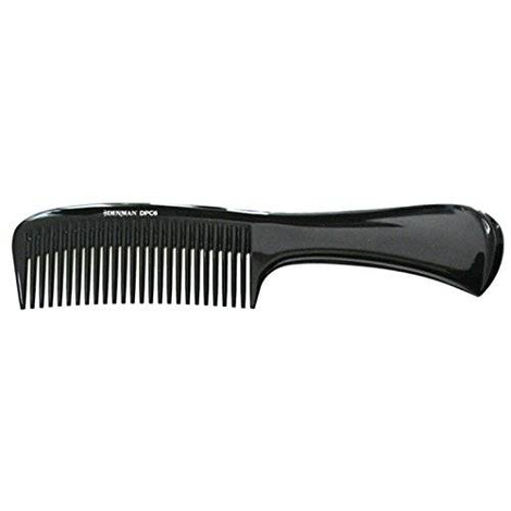 Denman Rake Comb DPC6 Black 226mm, Grzebień do Modelowania i Rozczesywania Włosów