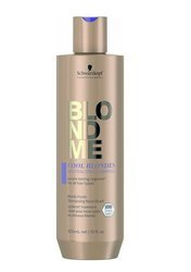 Schwarzkopf BlondMe Bond Shampoo Cool Blondes Szampon Do Zimnych Blondów, Regeneruje Wiązania, 300ml