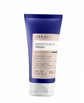 Arkana Breast Push Up Cream, Krem Modelujący i Ujędrniający Biust, Efekt Push-up, 150ml
